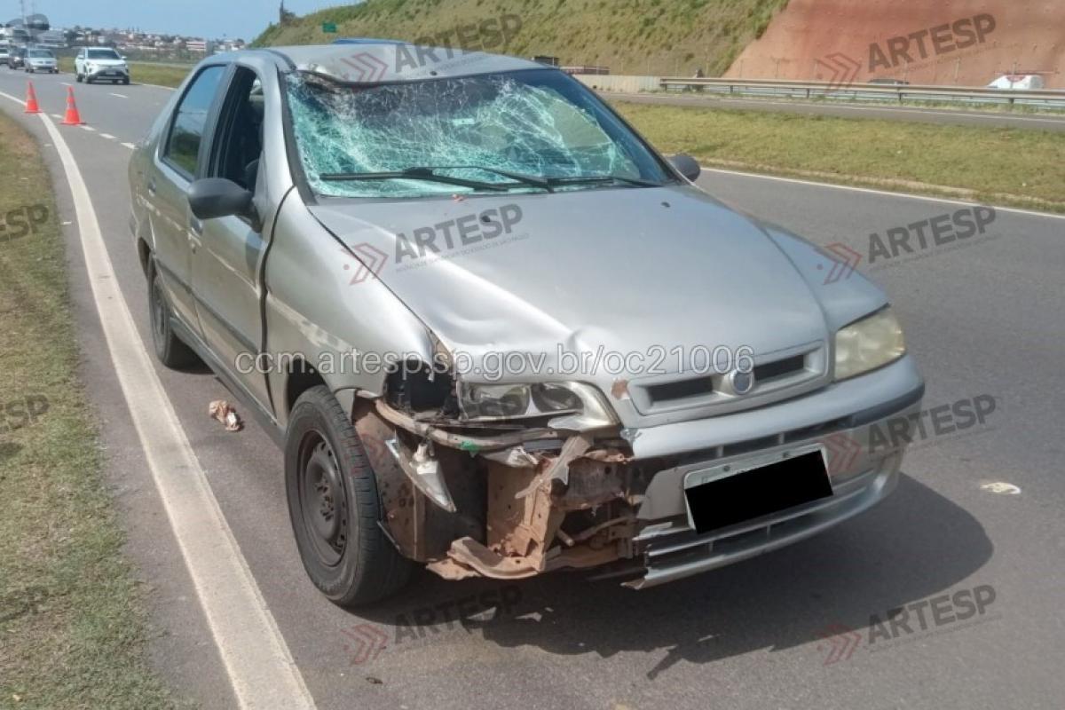 Homem morre após ser atingido por carro na marginal da Castelinho