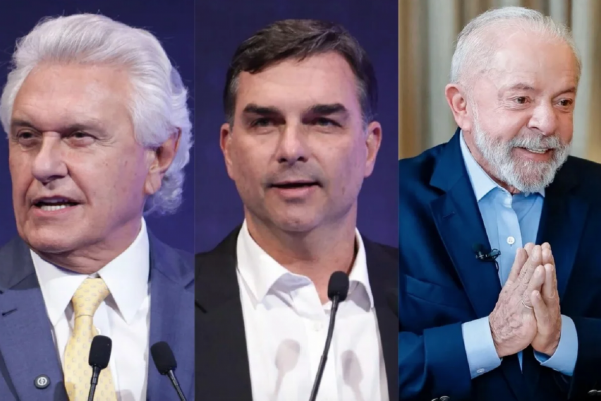 Lula tem empate técnico com Flávio e Caiado no 2º turno