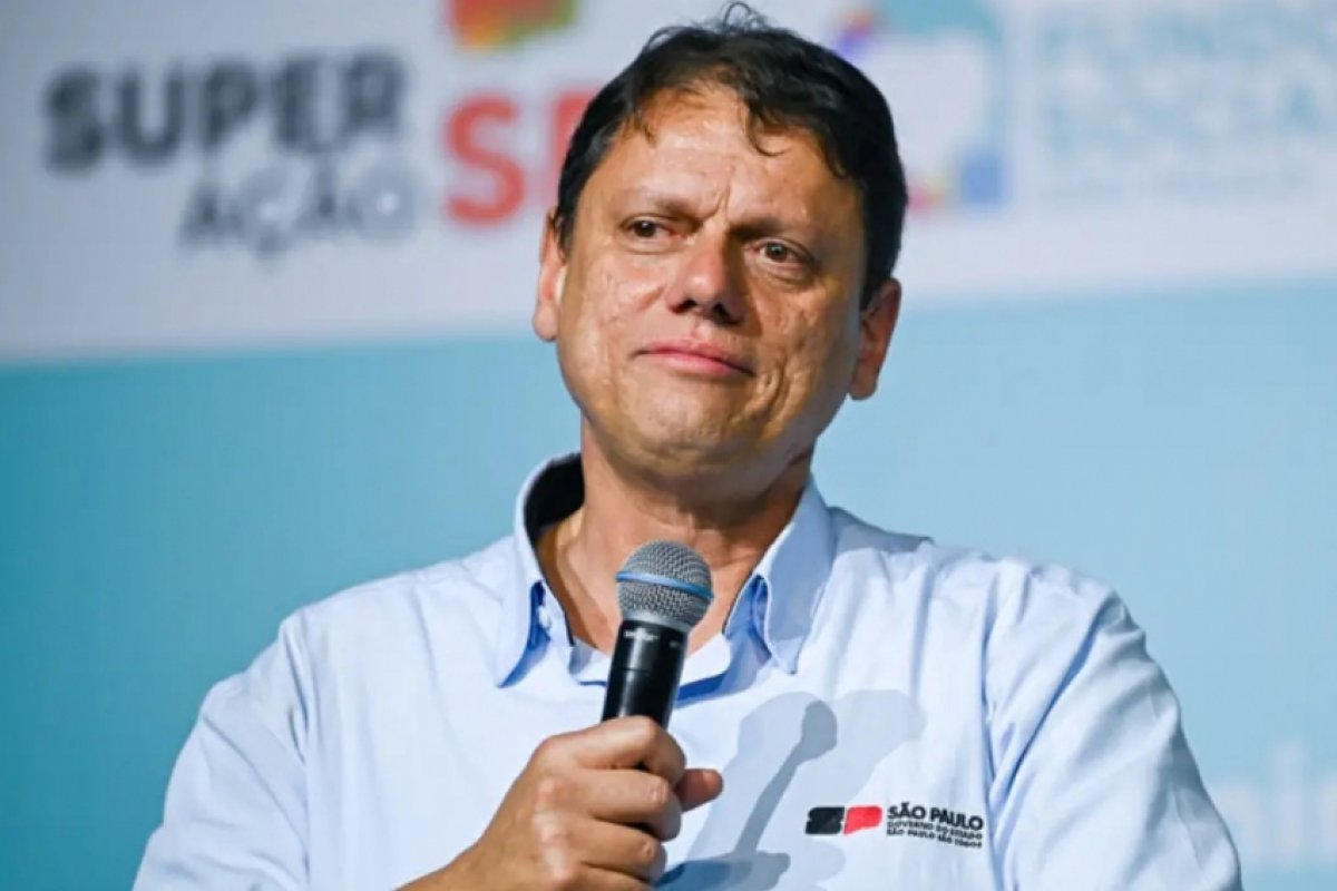 Tarcísio lidera em SP contra Haddad e poderia vencer no 1º turno