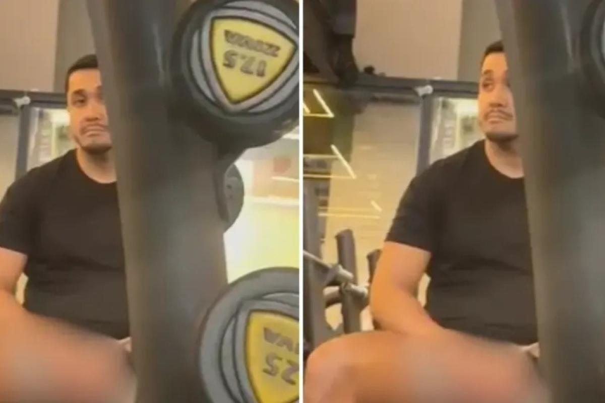 Dentista grava homem se masturbando na frente dela em academia