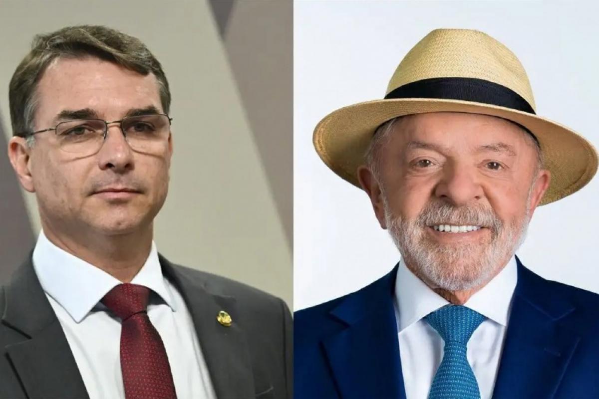 Flávio Bolsonaro tem 52% dos votos válidos, e Lula, 48%