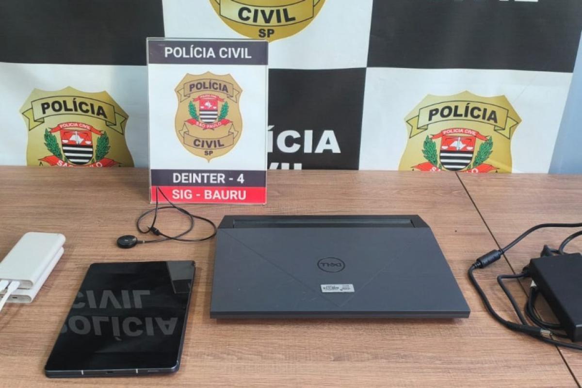 Preso suspeito de furtar notebook e tablet de passageiro em Bauru
