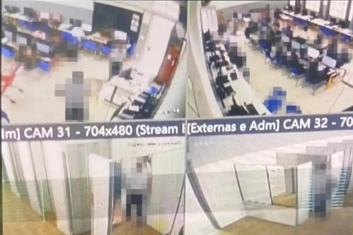 Promotoria investiga câmera em banheiro de escola cívico-militar