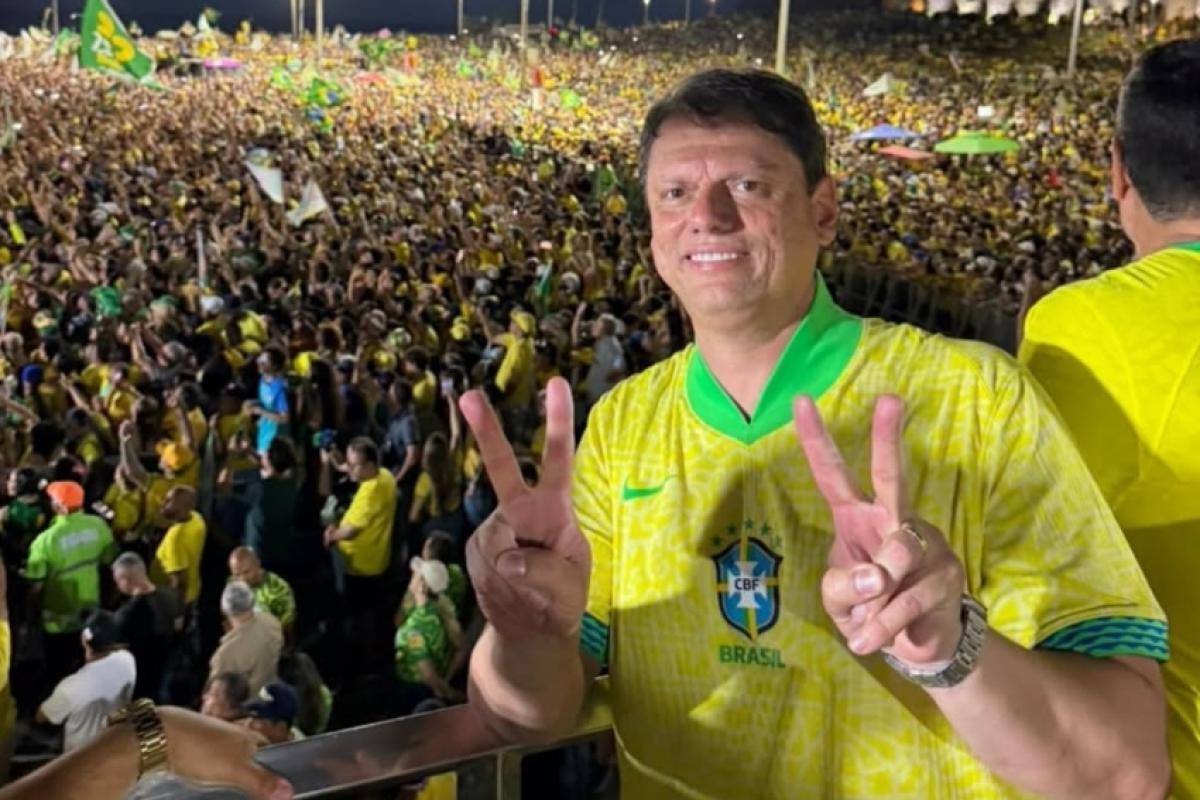 Tarcísio admite possibilidade de disputar Presidência em 2030